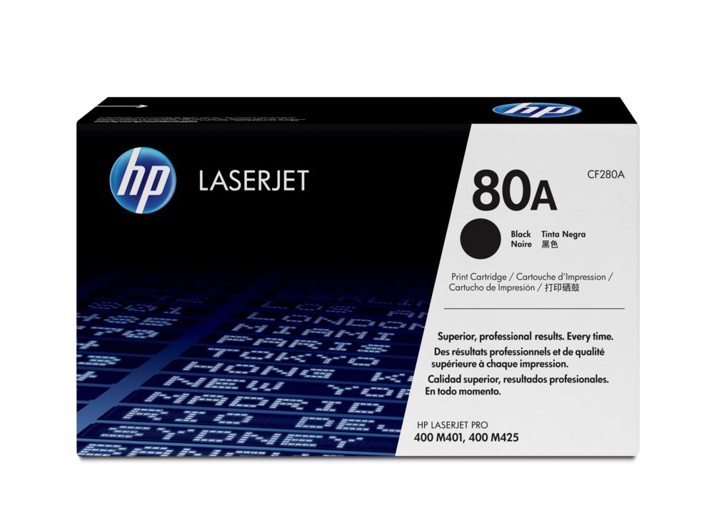 HP 80A | Originele Zwarte LaserJet Tonercartridge - Matmuis - Matmuis